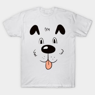 Hunde Kopf/Gesicht Shirt T-Shirt